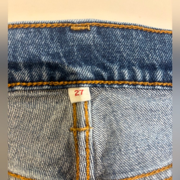 Levis straight leg cropped button fly jeans - Picture 4 of 4